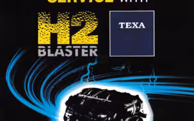 Decarbonisation Service mit H2 Blaster